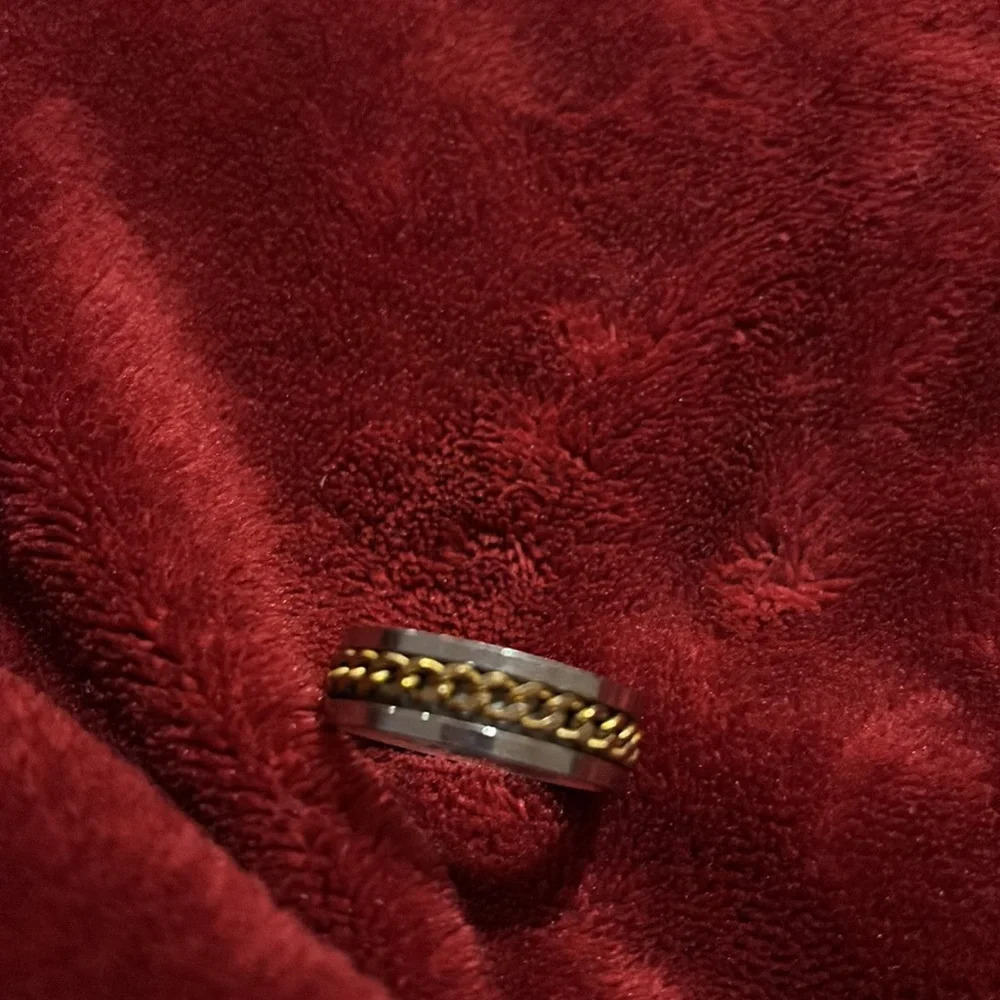 Vintage Style Titanium Band Ring Size‎ 11 - Picture 4 of 12